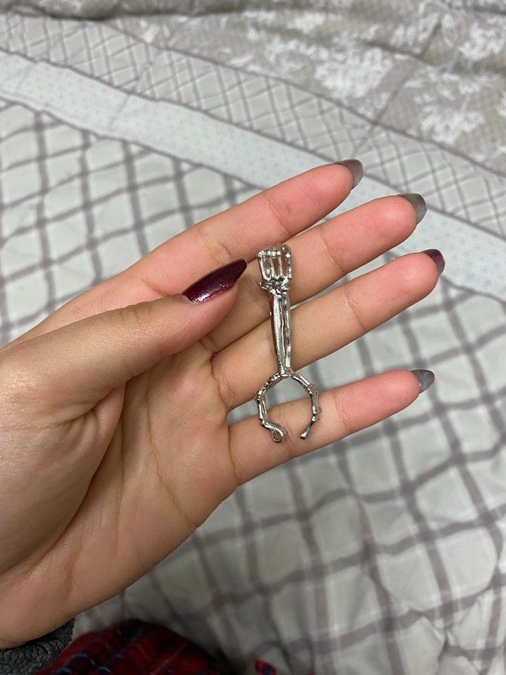 Gümüş renk Sigara turucu - Görsel 3