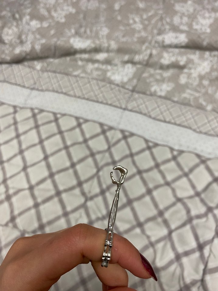 Gümüş renk Sigara turucu - Görsel 2