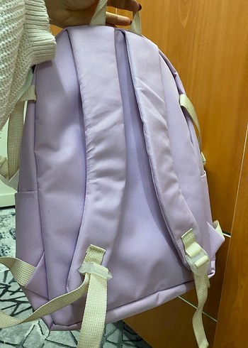 Pastel Mor Çocuk Okul Çantası - Görsel 8