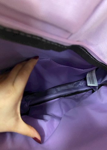 Pastel Mor Çocuk Okul Çantası - Görsel 5