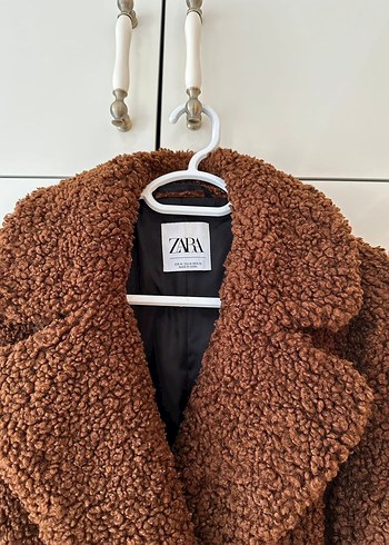 Kahverengi Kürklü Midi Kadın Kaban - Görsel 2