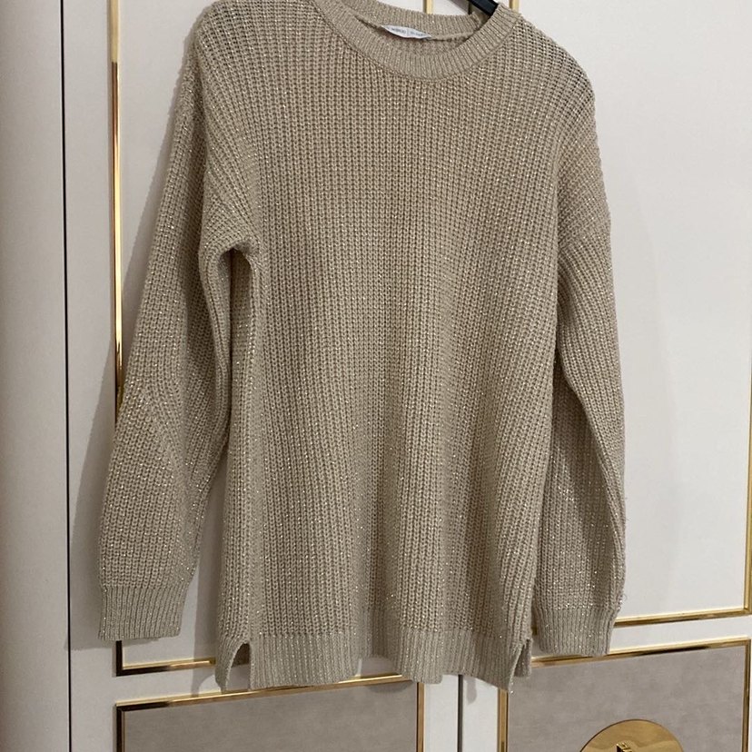 Kadın simli kazak - Görsel 5