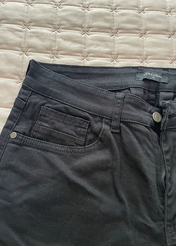 Erkek Siyah  Mini Şort - Görsel 3