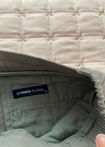 Haki Erkek  Rahat Kesim Şort - Görsel 3