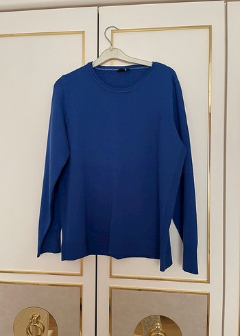 Mavi Kadın Bisiklet Yaka Basic Kazak - Görsel 4