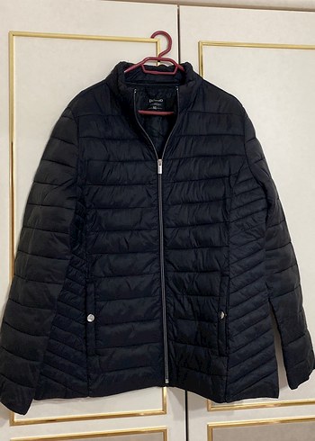 Siyah kadın mont - Görsel 5