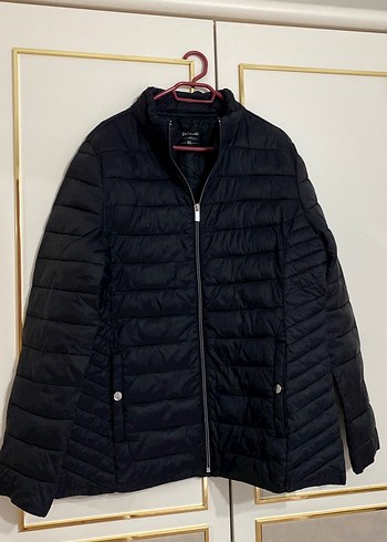 Siyah kadın mont - Görsel 3