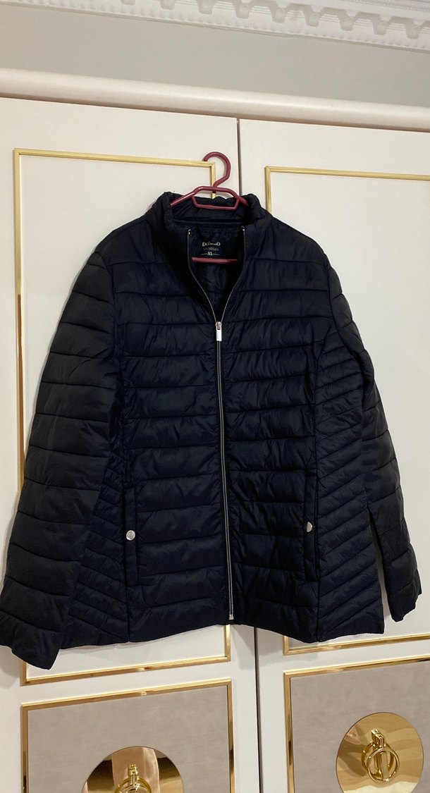 Siyah kadın mont - Görsel 3