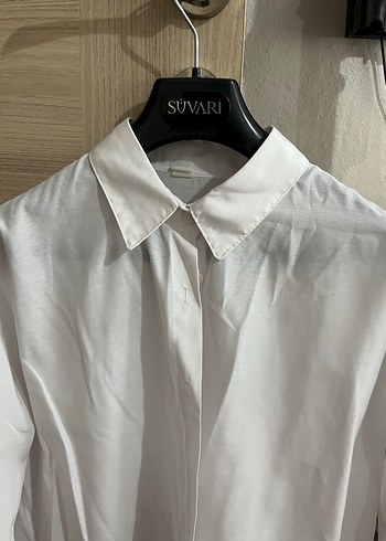 Beyaz Kadın Gömlek - Görsel 3