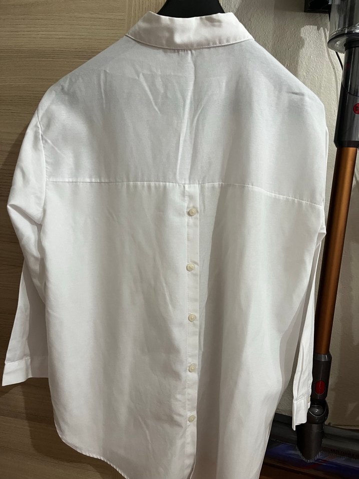 Beyaz Kadın Gömlek - Görsel 2