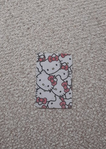 jisoo hello kitty lomocard - Görsel 2