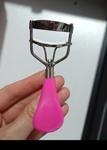 Pastel Pembe Kirpik Kıvırıcı - Görsel 2