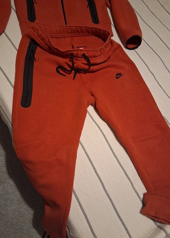 Turuncu Nike Fermuarlı Eşofman Takımı - Görsel 3