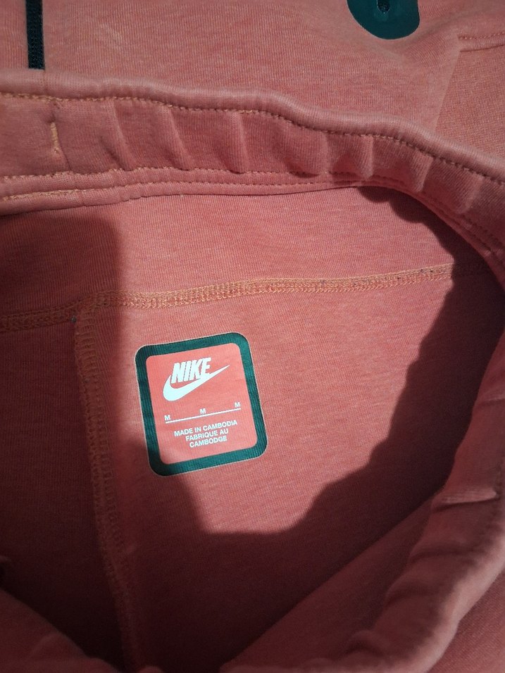 Turuncu Nike Fermuarlı Eşofman Takımı - Görsel 4