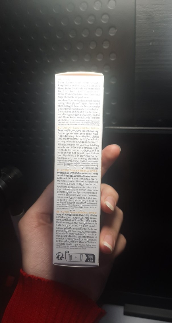 Bioderma Photoderm Cover Touch Mineral SPF 50+ - Görsel 2