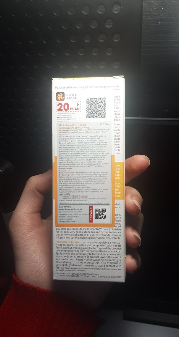 Bioderma Photoderm Cover Touch Mineral SPF 50+ - Görsel 3