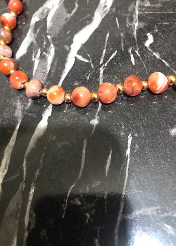 Uzun Boncuklu Bohem Kadın Kolye - Görsel 2