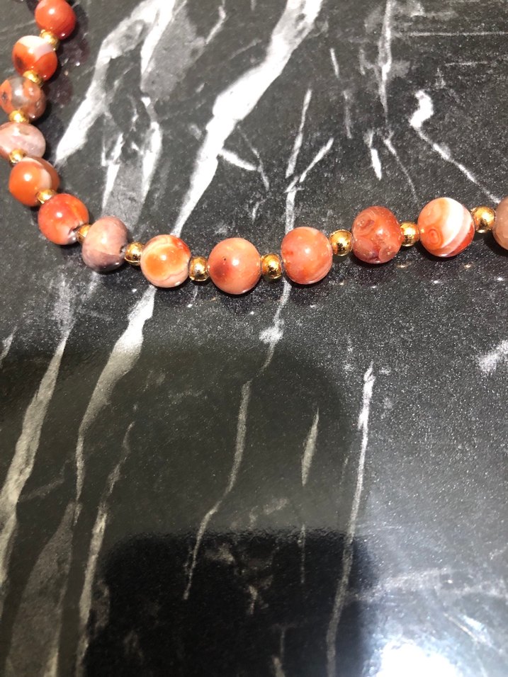 Uzun Boncuklu Bohem Kadın Kolye - Görsel 2