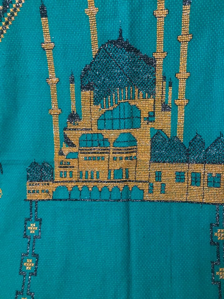 Kullanılmamış astarlı seccade - Görsel 2