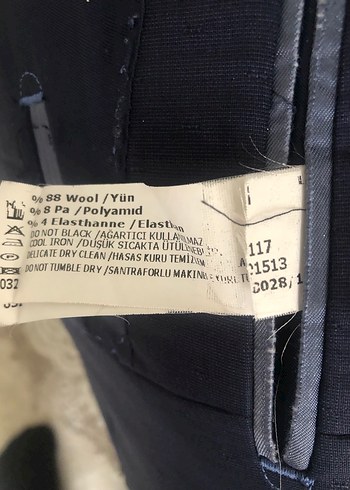 Lacivert Düğmeli Erkek  ceket - Görsel 3