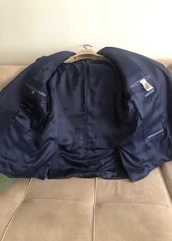 Lacivert Düğmeli Erkek  ceket - Görsel 2