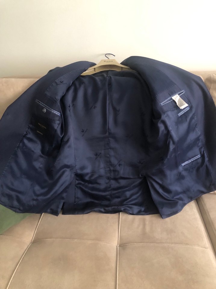 Lacivert Düğmeli Erkek  ceket - Görsel 2