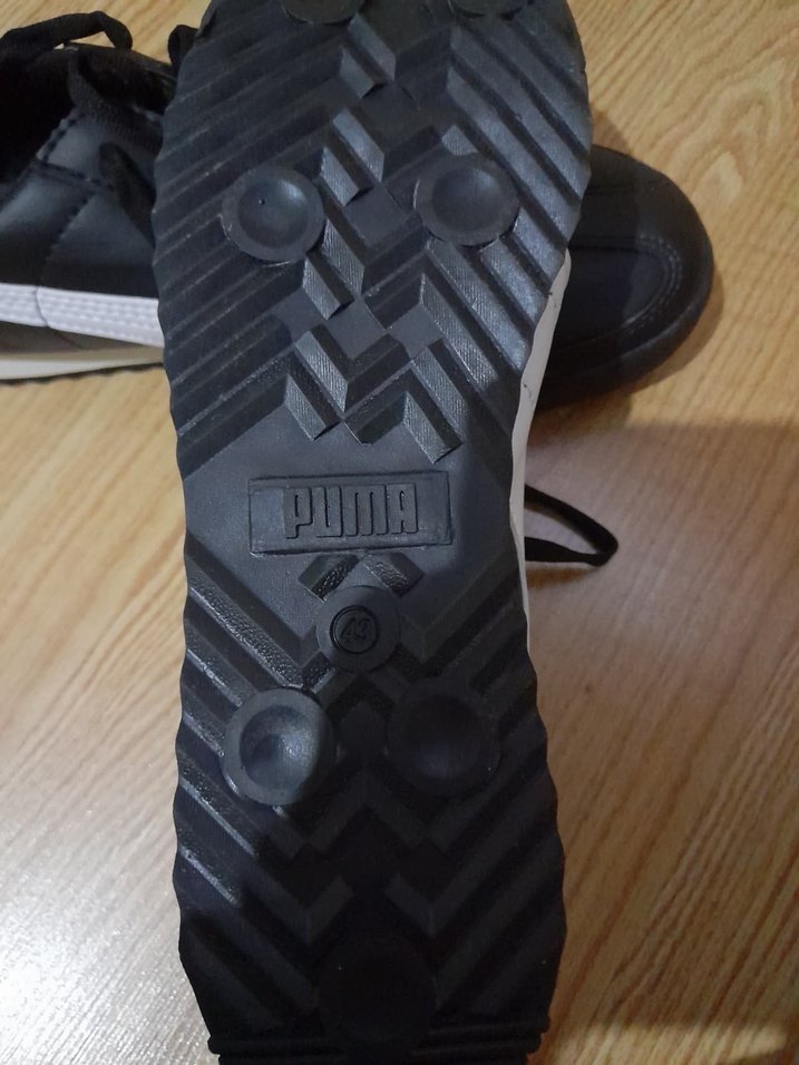 Puma Roma Siyah Beyaz Erkek Spor Ayakkabı - Görsel 3