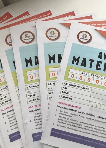 AYT Matematik Branş Denemeleri 7 adet - Görsel 2