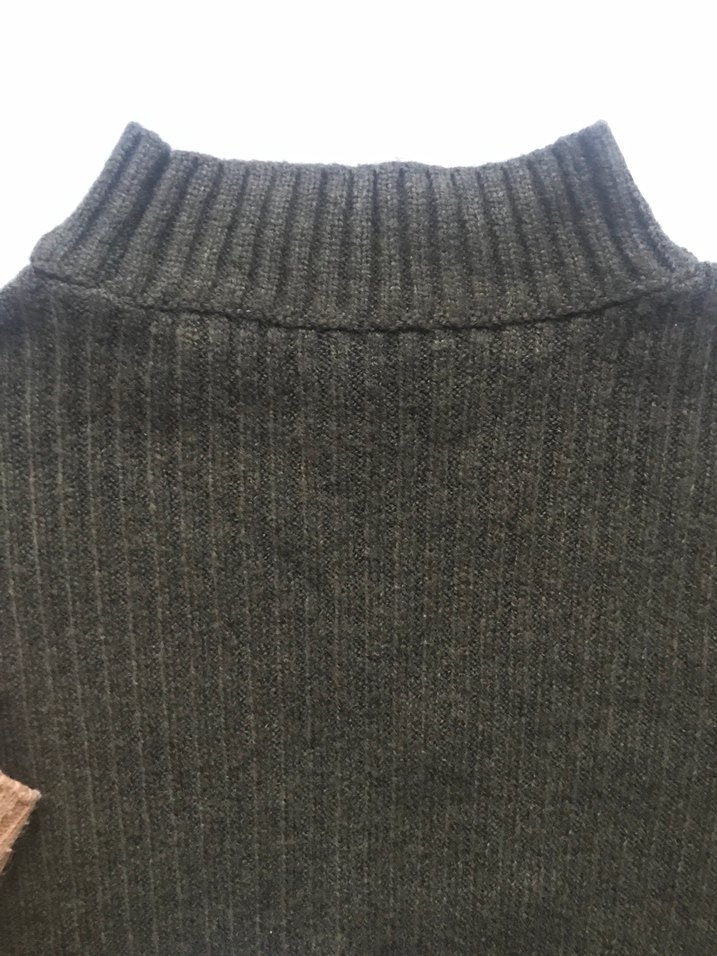 Boğazlı Yünlü Kadın Kazak - Görsel 5