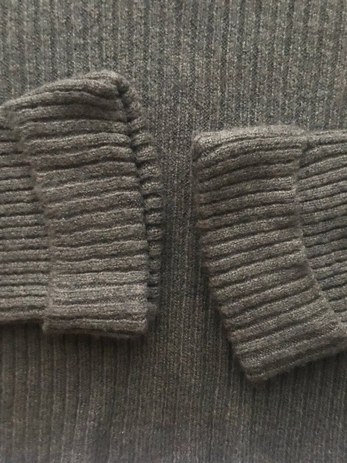 Boğazlı Yünlü Kadın Kazak - Görsel 3