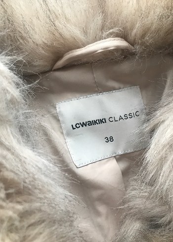 Bej Kadın Kürk - Görsel 5