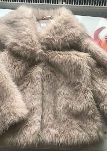 Bej Kadın Kürk - Görsel 3