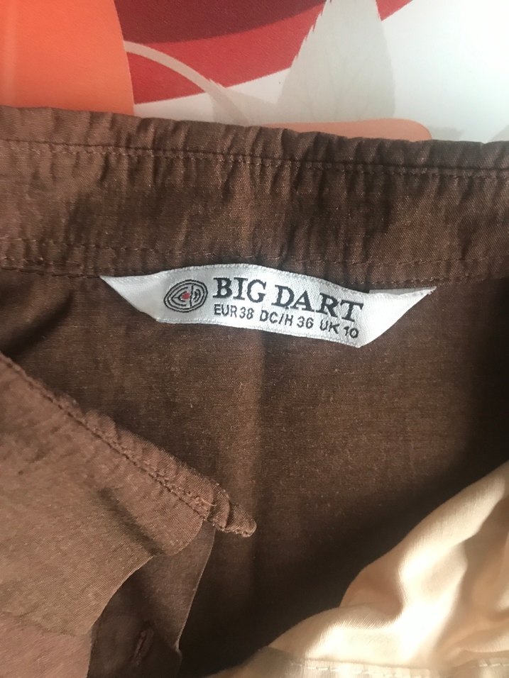 Düğmeli, Uzun Kollu, Bol Kesim Kadın Gömlek - Görsel 2