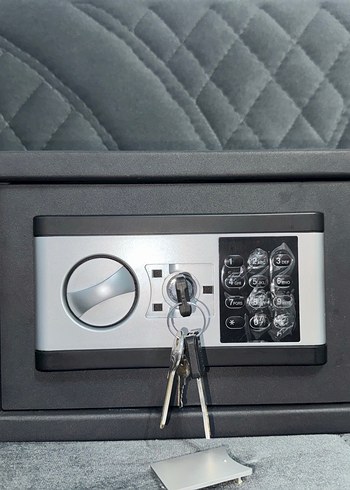 Gri Dijital Şifreli Kasa - Görsel 3