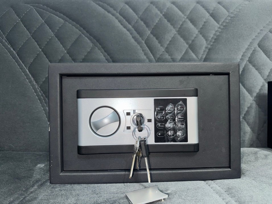 Gri Dijital Şifreli Kasa - Görsel 3