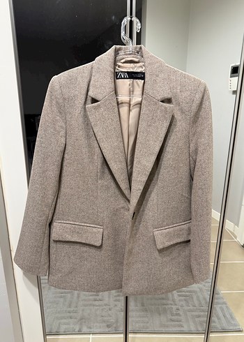 Zara S beden yün blazer - Görsel 8