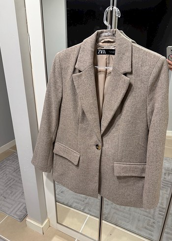 Zara S beden yün blazer - Görsel 2