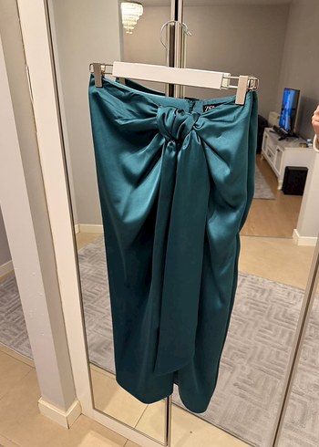 Zara S beden saten etek - Görsel 6