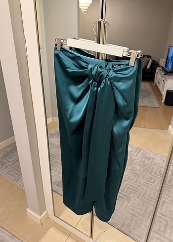 Zara S beden saten etek - Görsel 3