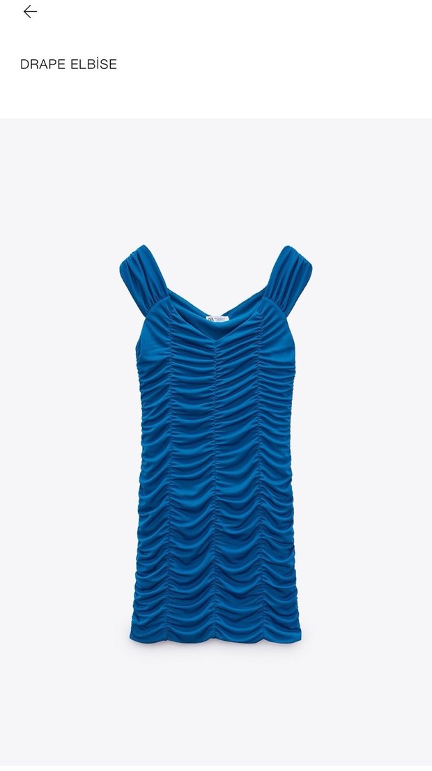 Zara S beden elbise - Görsel 3