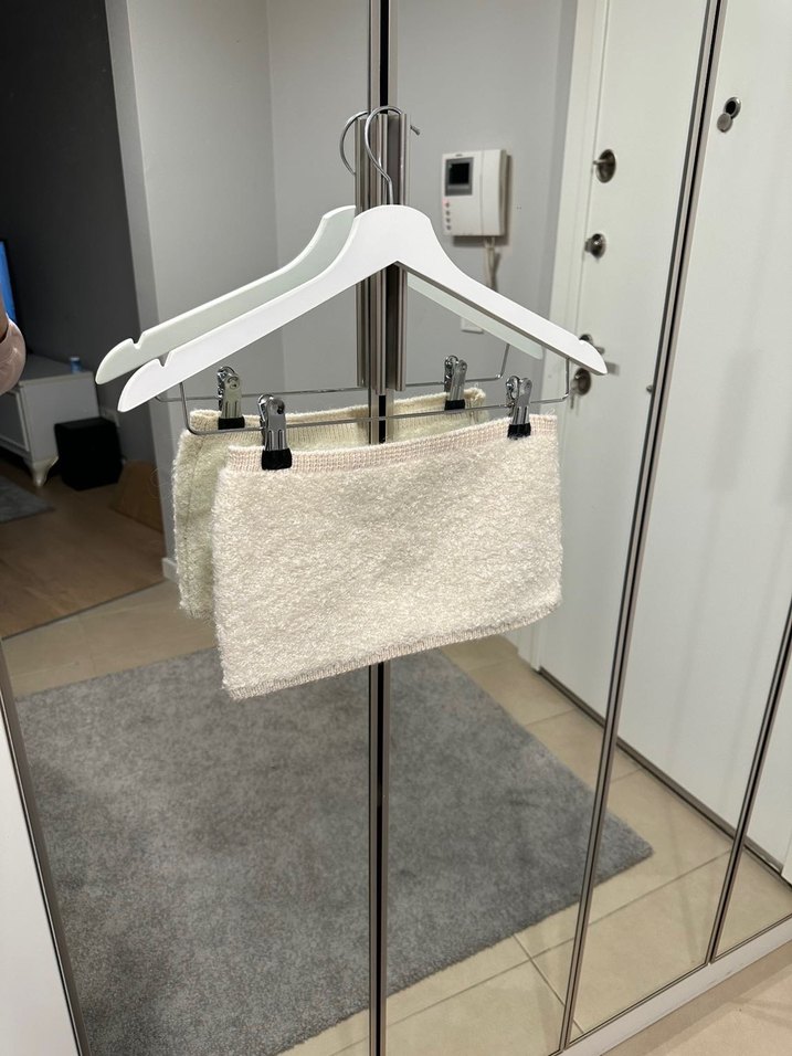 Zara Hırka ve crop ikili takım S beden - Görsel 4