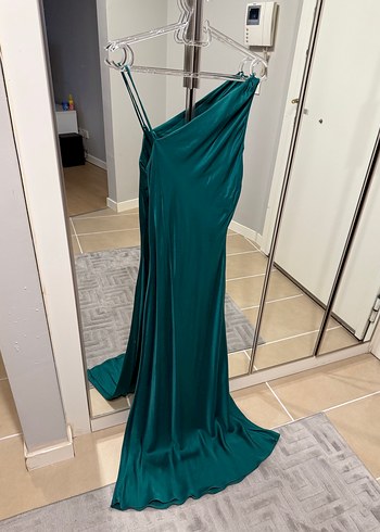 Zara Xs beden saten elbise - Görsel 7