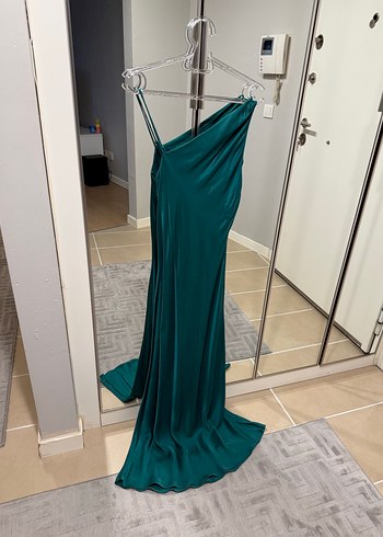 Zara Xs beden saten elbise - Görsel 5