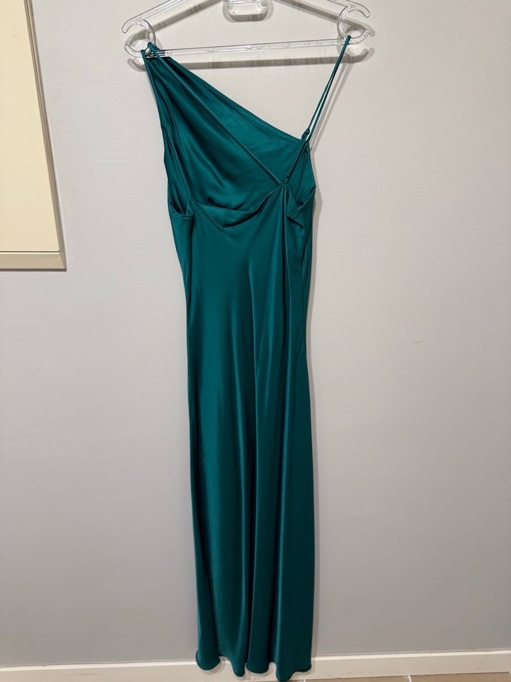 Zara Xs beden saten elbise - Görsel 3