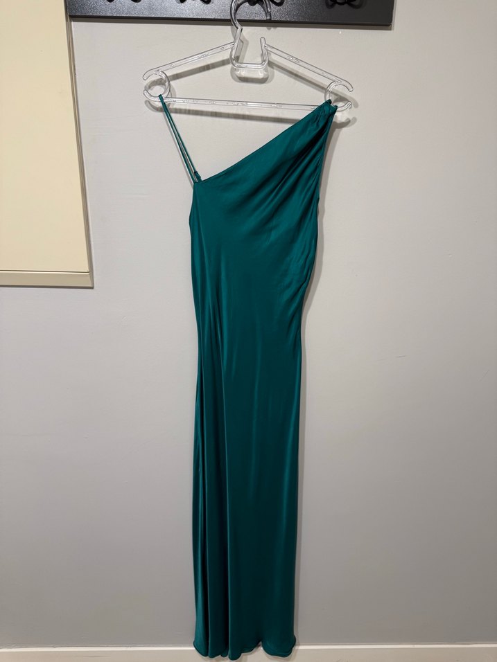 Zara Xs beden saten elbise - Görsel 2