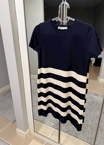 Zara S beden triko elbise - Görsel 2