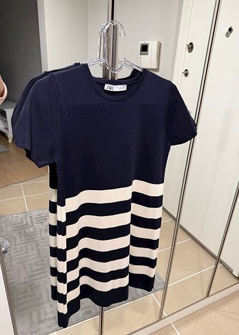 Zara S beden triko elbise - Görsel 5