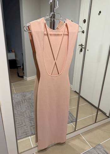 Zara S beden triko elbise - Görsel 6