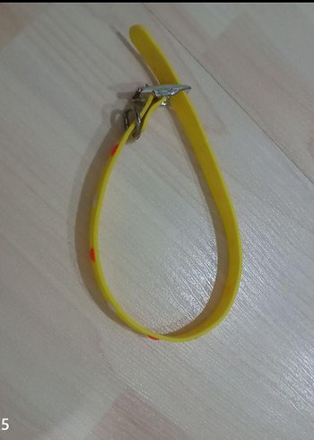 Sarı Renkli Kedi Boyunluğu - Görsel 2