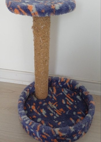 Renkli Kedi Tırmalama Direği - Görsel 2